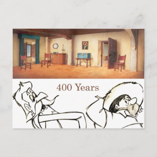 Cartão Postal DON QUIXOTE- Fundo de animação de desenho (1979)