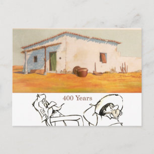 Cartão Postal DON QUIXOTE- Fundo de animação de desenho (1979)