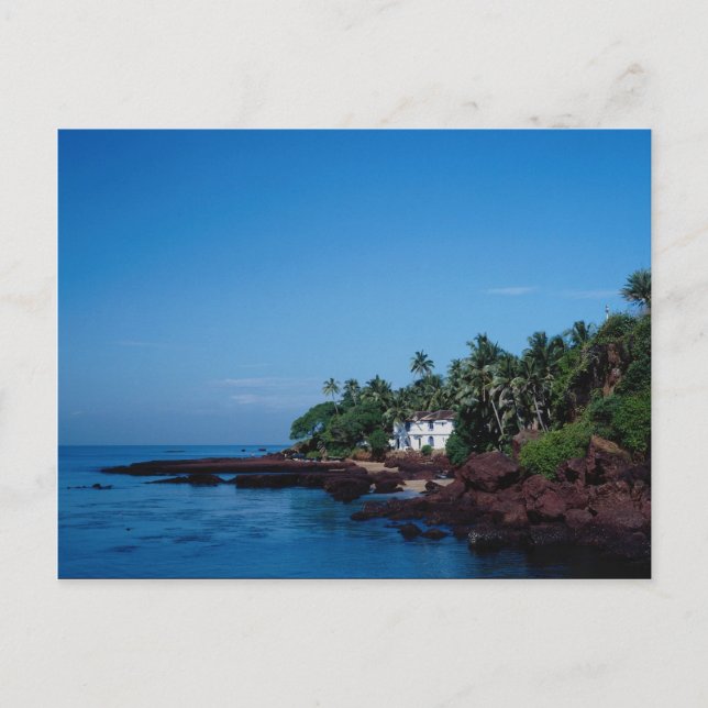 Cartão Postal Dona Paula, Goa, Índia (Frente)