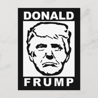 Cartão Postal donald frump