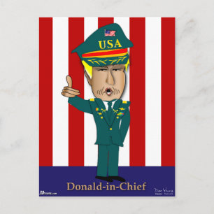 Cartão Postal Donald-In-Chefe