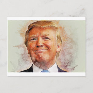 Cartão Postal Donald Trump