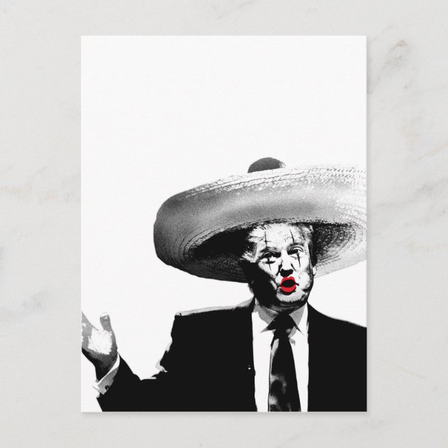 Cartão Postal Donald Trump (Frente)