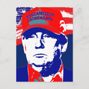 Cartão Postal Donald Trump 2016 Candidato Presidencial