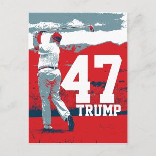 Cartão Postal Donald Trump 45º Presidente