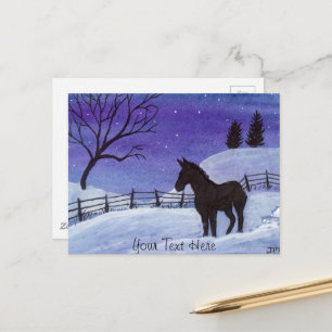 Cartão Postal Donkey