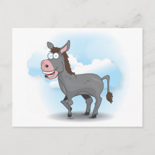 Cartão Postal Donkey
