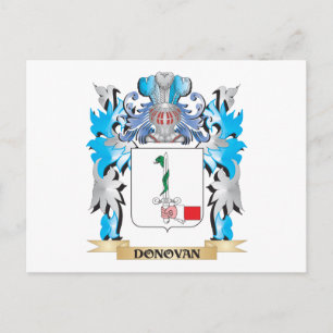 Cartão Postal Donovan Casaco de Armas - Proteção Familiar