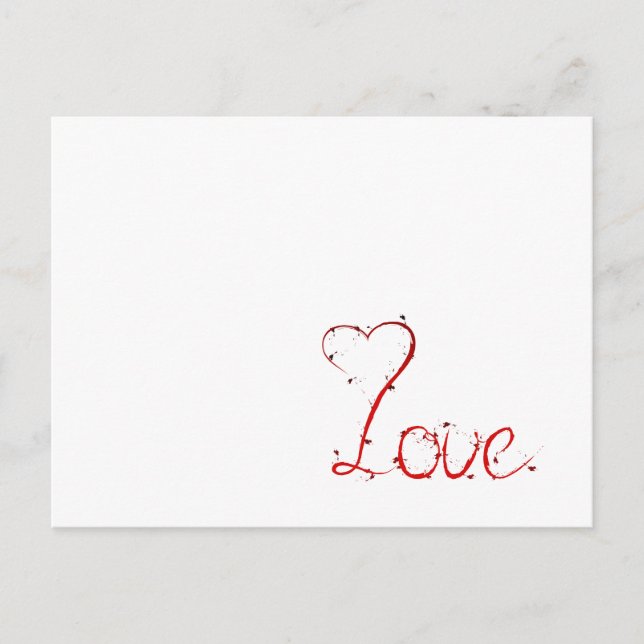 Cartão Postal Dons de amor (Frente)