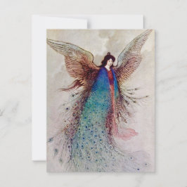 Cartão Postal “Donzela Lunar” Arte de Fada por Warwick Goble