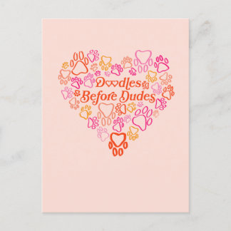 Cartão Postal Doodles Before Dudes