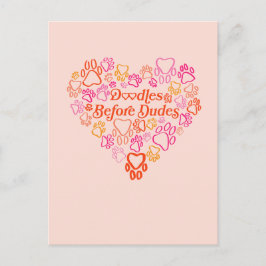 Cartão Postal Doodles Before Dudes