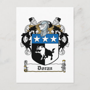 Cartão Postal Doran Family Crest