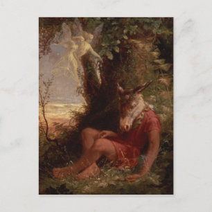 Cartão Postal Dormindo fundo, 1891