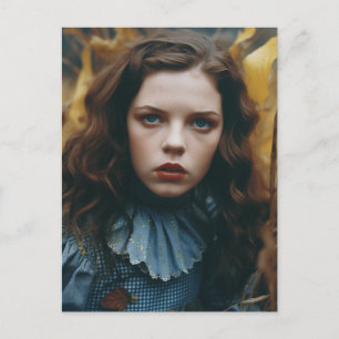 Cartão Postal Dorothy Horror Movie Photo Shoot