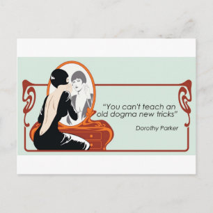 Cartão Postal Dorothy Parker Cote