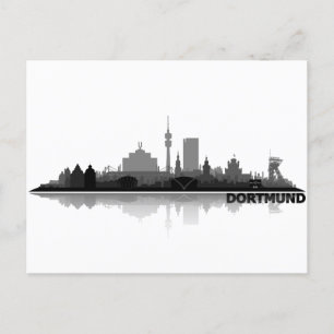Cartão Postal Dortmund City Skyline - Postkarte