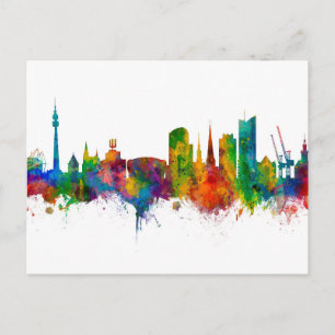 Cartão Postal Dortmund Germany Skyline