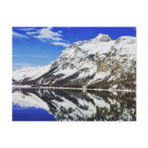 Cartão postal dos Alpes Suíços