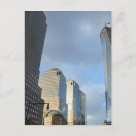 Cartão postal dos arranha-céus de Nova York