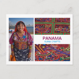Cartão postal dos Artesanatos Panamá Kuna