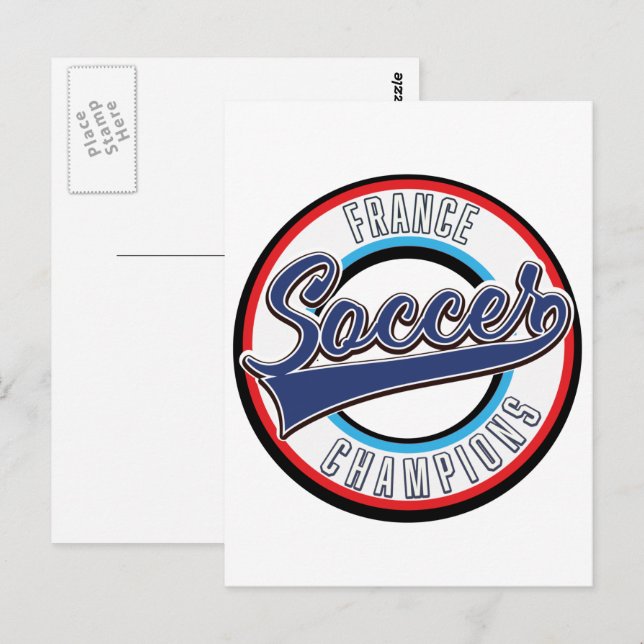 Cartão postal dos campeões de futebol da Argentina (Frente/Verso)