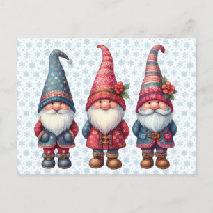 Cartão postal dos Gnomos de Natal