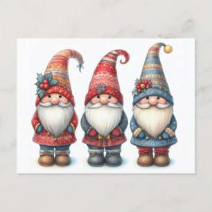 Cartão postal dos Gnomos de Natal