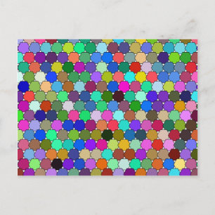 Cartão postal dos Hexágonos de Compensação