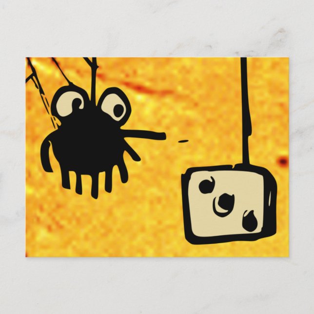 Cartão postal dos Jogos da Cobweb (Frente)