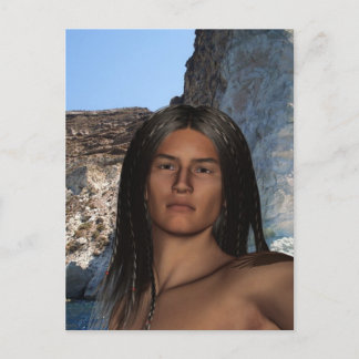 Cartão Postal dos Nativos Americanos