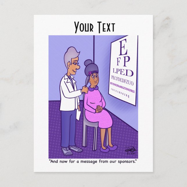 Cartão postal dos patrocinadores (Frente)