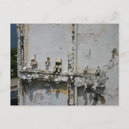 Cartão postal dos ursinhos de pelúcia de Porto Ric