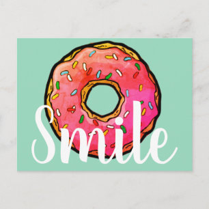 Cartão Postal Doughnut Delite SMILE
