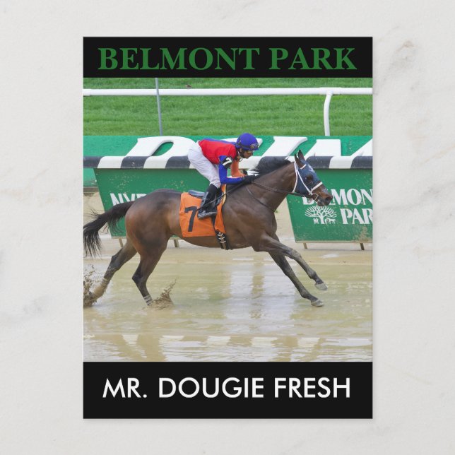 Cartão Postal Dougie Fresh (Frente)
