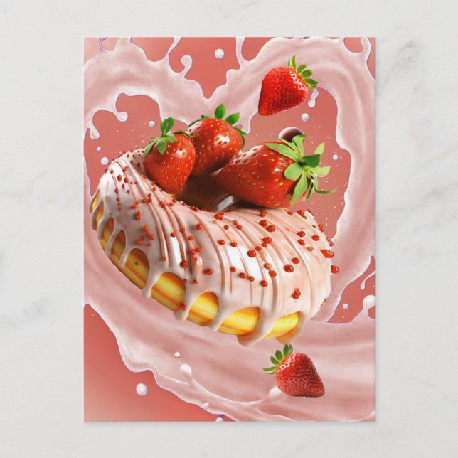 Cartão Postal dounat (Frente)