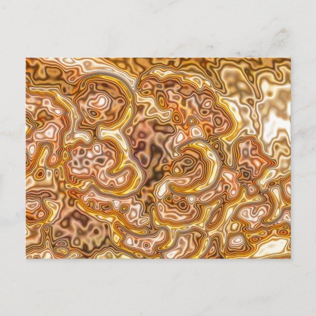 CARTÃO POSTAL DOURADO (Frente)