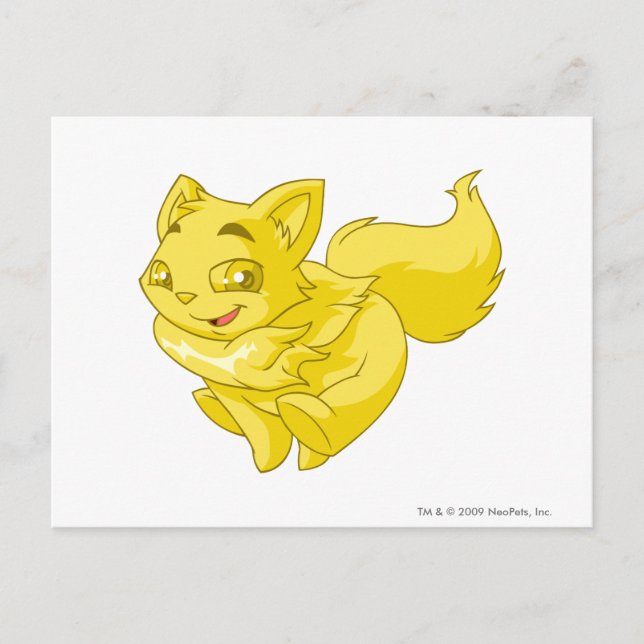 Cartão Postal Dourado (Frente)