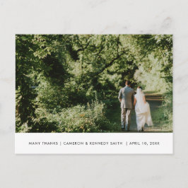 Cartão Postal Dourado Amarelo e Aqua Marble Obrigado Cartão-post