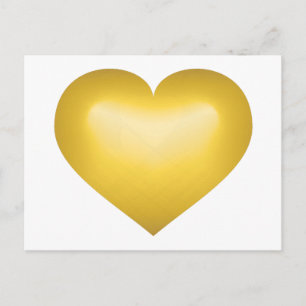 Cartão Postal Dourado desvanecimento