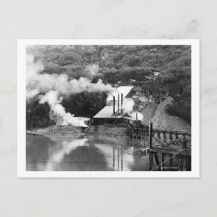 Cartão Postal Dourado Mine em Valdez, no Alasca, Fotografia