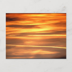 Cartão Postal Dourado queimado