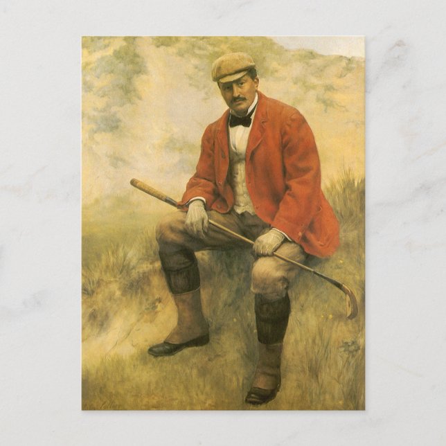 Cartão Postal Doutor William Laidlaw Purves Retrato de Collier (Frente)