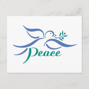 Cartão Postal Dove Peace