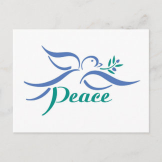 Cartão Postal Dove Peace