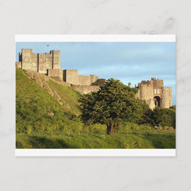 Cartão Postal Dover Castle, Inglaterra, Reino Unido (Frente)