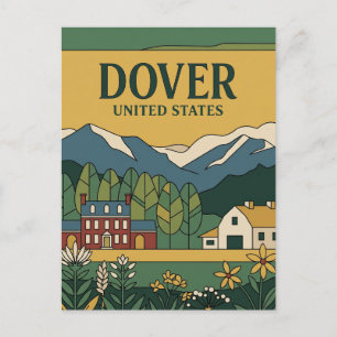 Cartão Postal Dover, Delaware Delaware