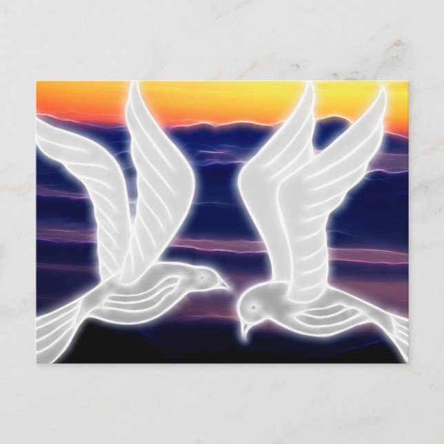 Cartão Postal Doves (Frente)