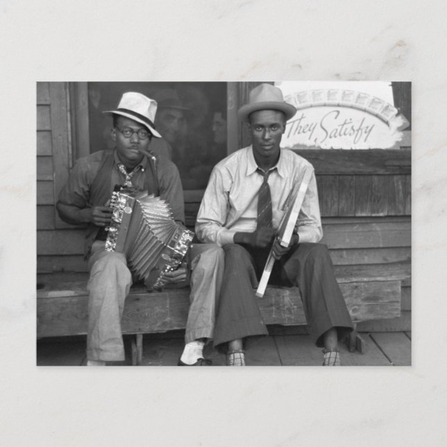 Cartão Postal Down Home Music, 1938 (Frente)
