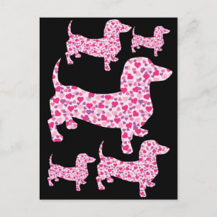 Cartão Postal DOXIE-Hearts